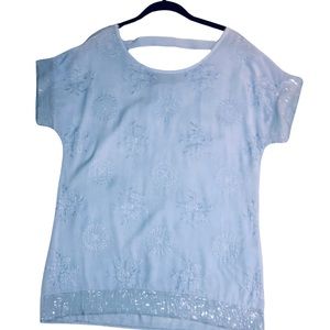 NWT_Women's Cut Out Back Blouse_ NWT